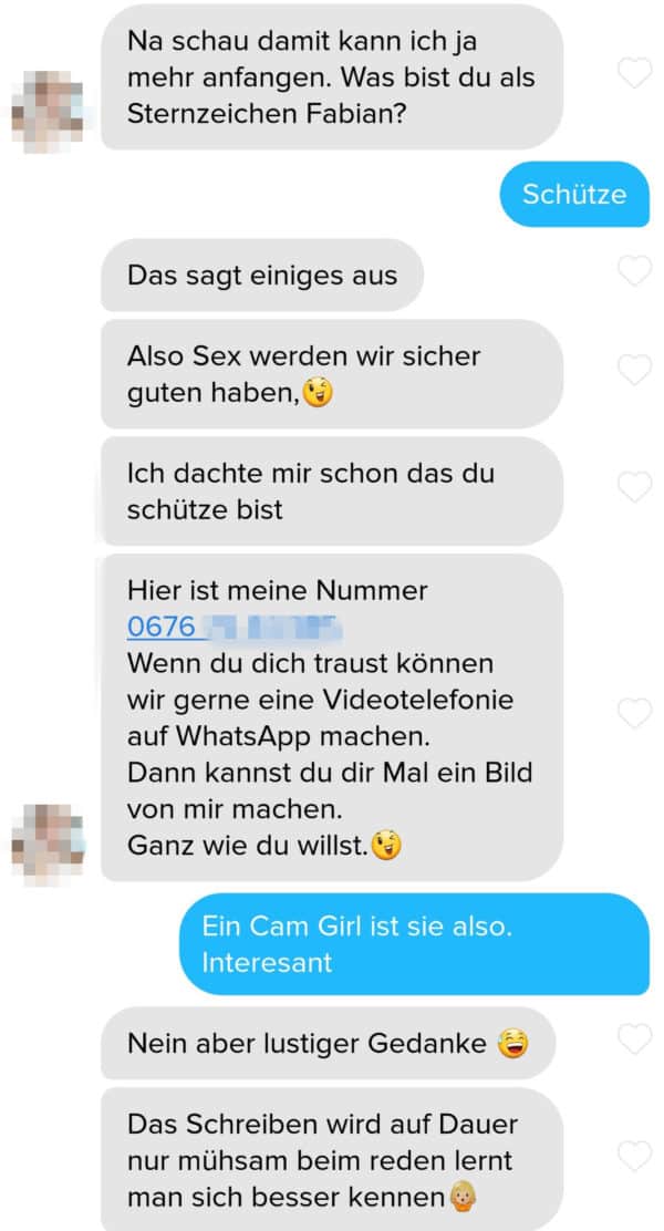 flirten mit männer über whatsapp)